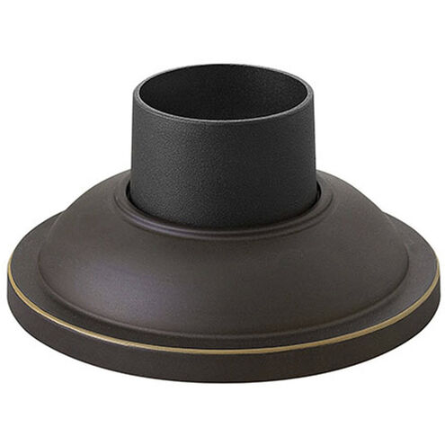 Isaac 7 inch Oil Rubbed Bronze Outdoor Pier Mount Base