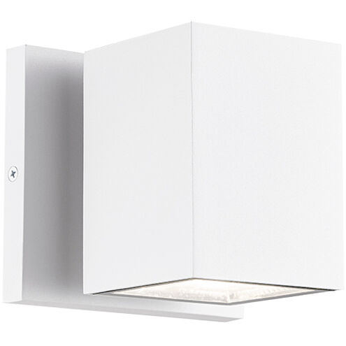 Kubular Wall Sconce Wall Light in Matte White