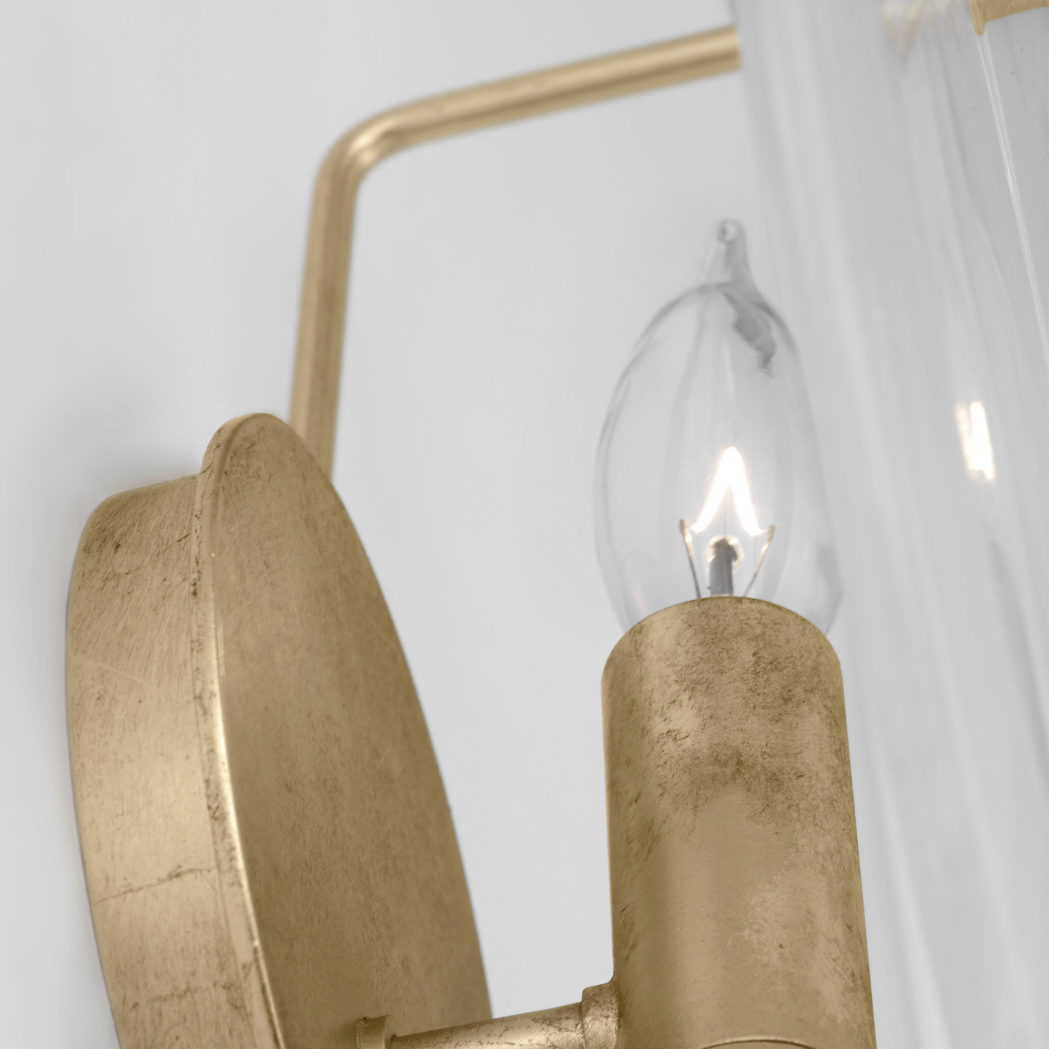 AERIN Loire 1 Light 12 inch Gild Sconce Wall Light, Small