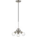 Lansdale 3 Light 7 inch Brushed Nickel Pendant Ceiling Light