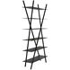 Siddhartha Matte Black Bookcase