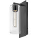 Lane LED 5 inch Black Sconce Wall Light
