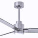 Atlas Alessandra-LK 42 inch Brushed Nickel Indoor/Outdoor Ceiling Fan