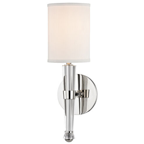 Volta 1 Light 4.75 inch Polished Nickel Wall Sconce Wall Light