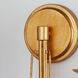 Plumette 2 Light 14 inch Gold Leaf Wall Sconce Wall Light