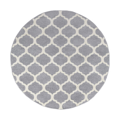 Horizon 94 inch Medium Gray/Cream Rugs, Polypropylene