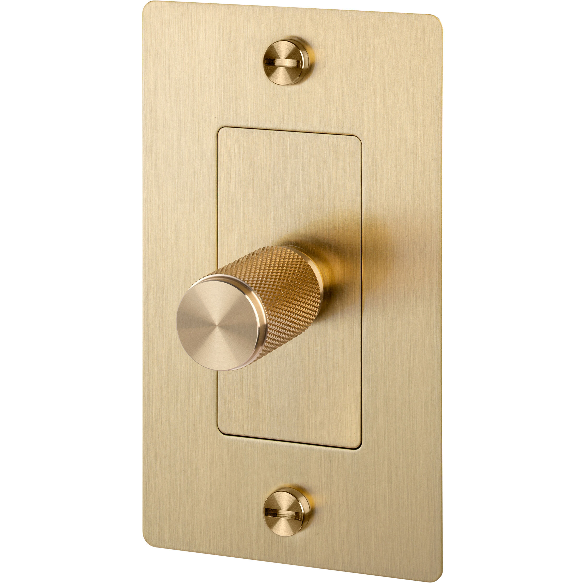 1G 100-120 Brass Dimmer Switch, LED