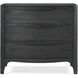 Rome 32 X 28 inch Nera Nightstand, Wooden, 3-Drawer