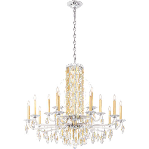 Siena 15 Light 41 inch Heirloom Gold Chandelier Ceiling Light in Heritage, No Spikes