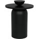 Arabella 26 X 20 inch Matte Black Side Table
