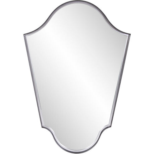 Gentry 41 X 29 inch Graphite Wall Mirror