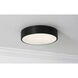 Bailey LED 12 inch Black Flush Mount Ceiling Light