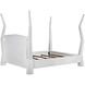 Patras White Wash Bed, Eastern King