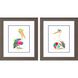 Animals Collection Rustic Wood Grain Framed Art