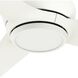 Mazzini 52 inch Matte White Outdoor Ceiling Fan