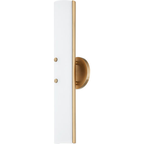 Titus LED 12 inch Patina Brass ADA Wall Sconce Wall Light