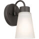 Erma 1 Light 5 inch Olde Bronze Wall Sconce Wall Light