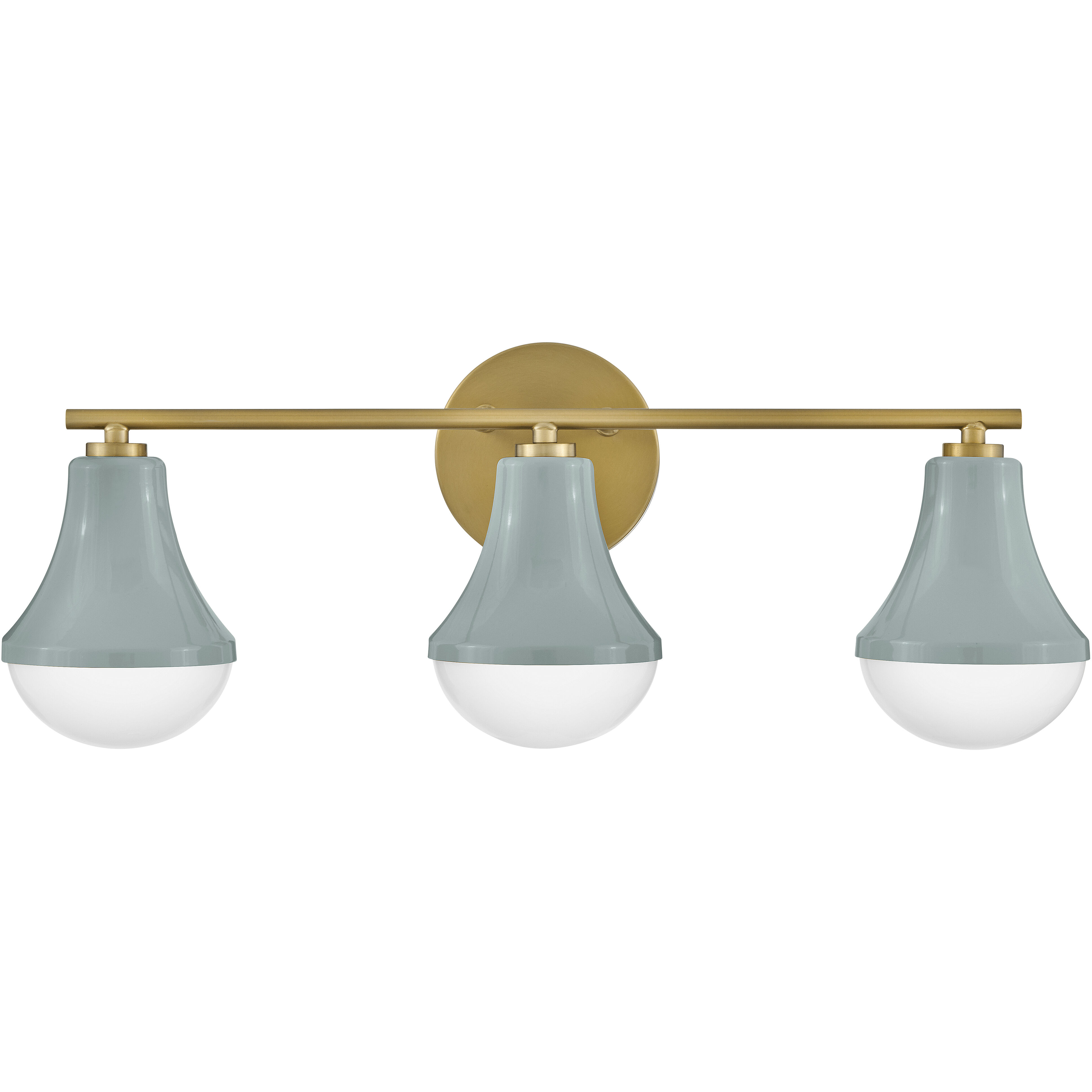 Haddie LED 24 inch Seafoam Bath Light Wall Light