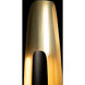 Shield 49.6 inch 18.00 watt Oil Rubbed Bronze/Modern Brass Floor Lamp Portable Light