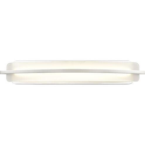 Curvato LED 34.5 inch Polished Chrome Vanity Light Wall Light