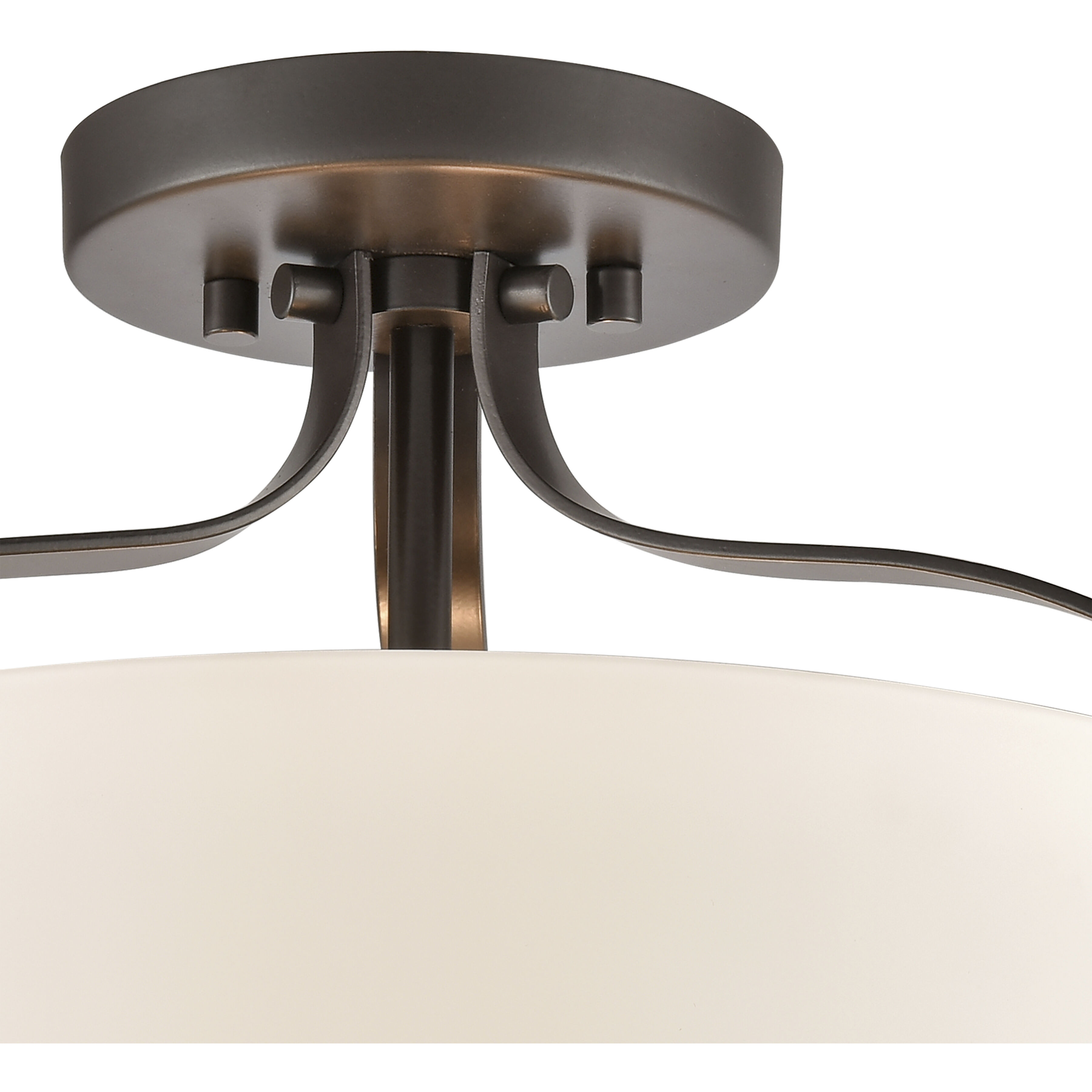 Semi flush mount ceiling light oil sales rubbed bronze