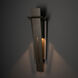 Linea 2 Light 21.9 inch Coastal Dark Smoke Outdoor Wall Sconce