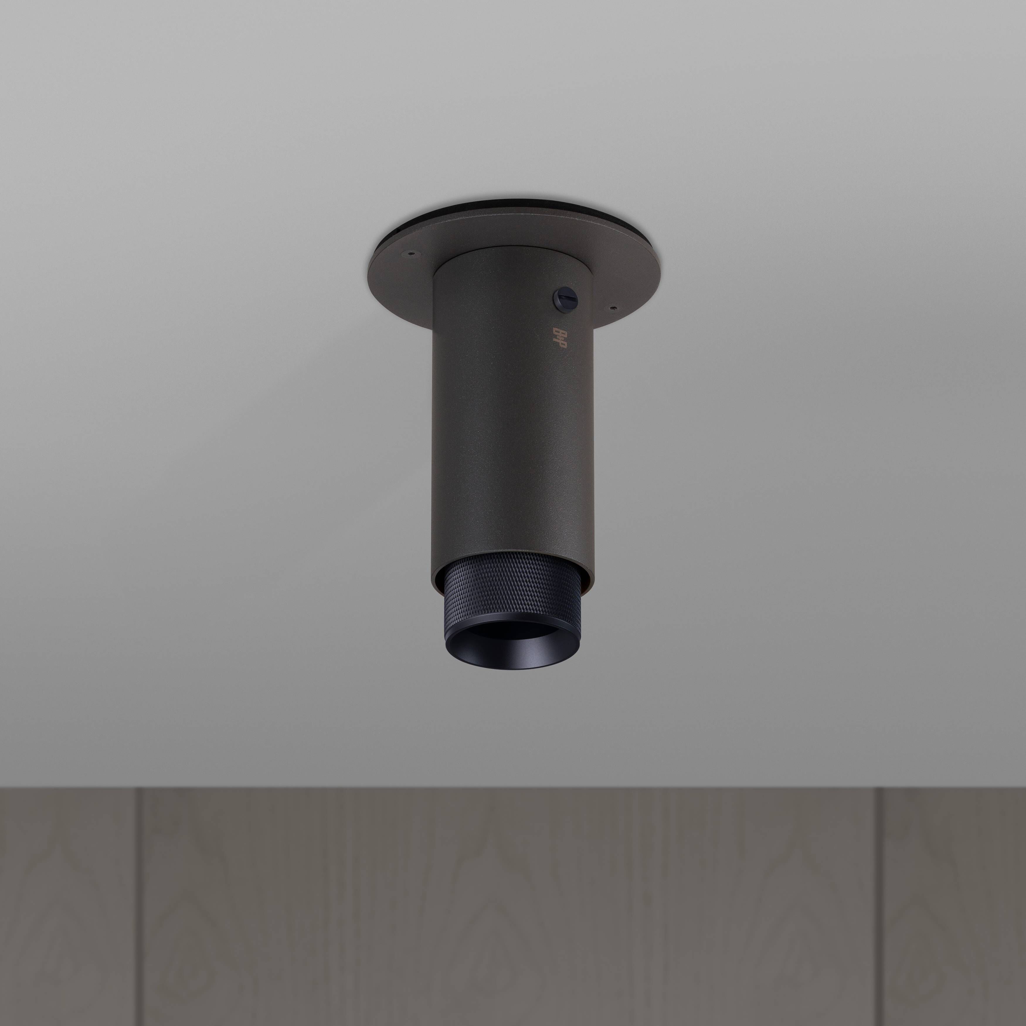Exhaust Surface 1 Light 110-120 Graphite / Black Spotlight Ceiling Light