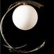 Crest 19.8 inch 5 watt Modern Brass Table Lamp Portable Light