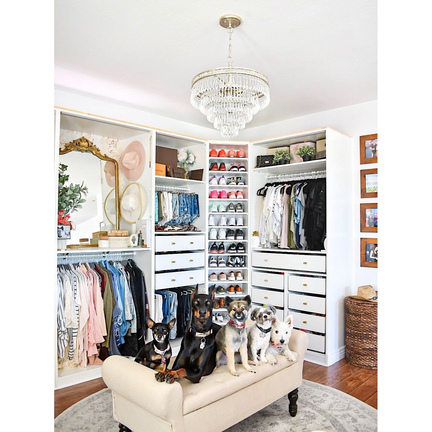 Mercer 7 Light 20 inch Olde Silver Chandelier Ceiling Light