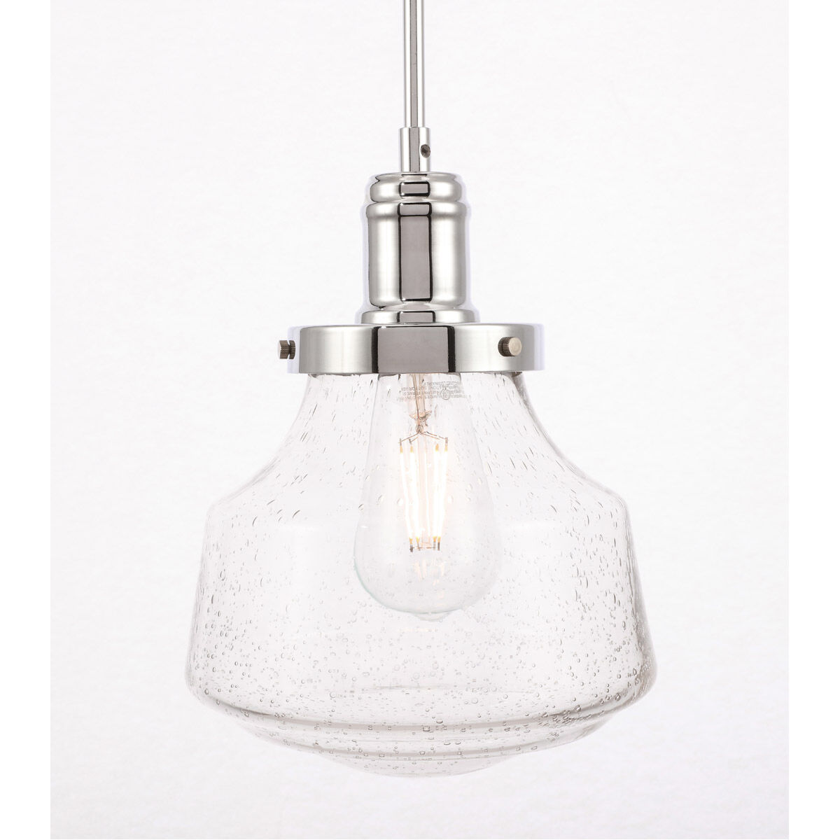 Lyle 1 Light 8 inch Chrome Pendant Ceiling Light