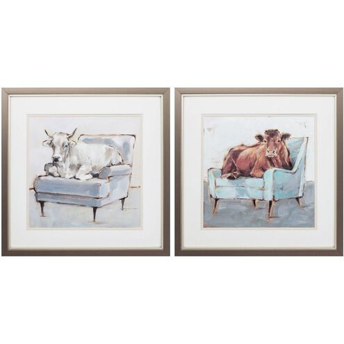Farmhouse Collection Neutral Framed Art