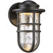 Steampunk 1 Light 7.13 inch Outdoor Wall Light