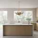 Zanara 6 Light 26 inch Brass Kisser Pendant Ceiling Light