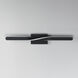 Pirouette LED 32 inch Black Bath Vanity Wall Light