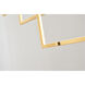 Canada LED 6 inch Gold LED Chandelier Ceiling Light
