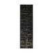 Amadeo 94 X 28 inch Black/Light Gray/White/Medium Gray Rugs, Polypropylene and Polyester