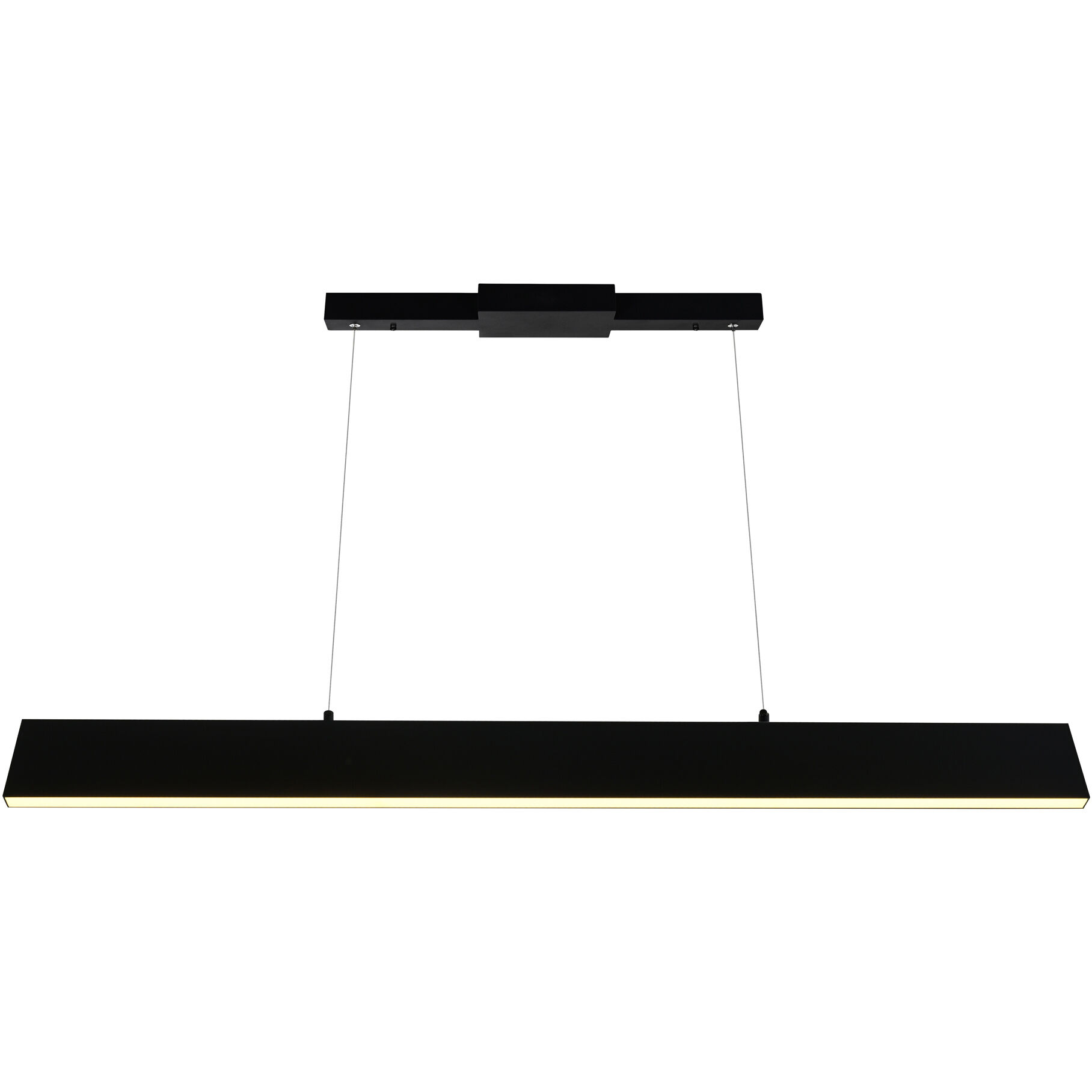 Krista LED 36 inch Satin Black Pool Table Light Ceiling Light
