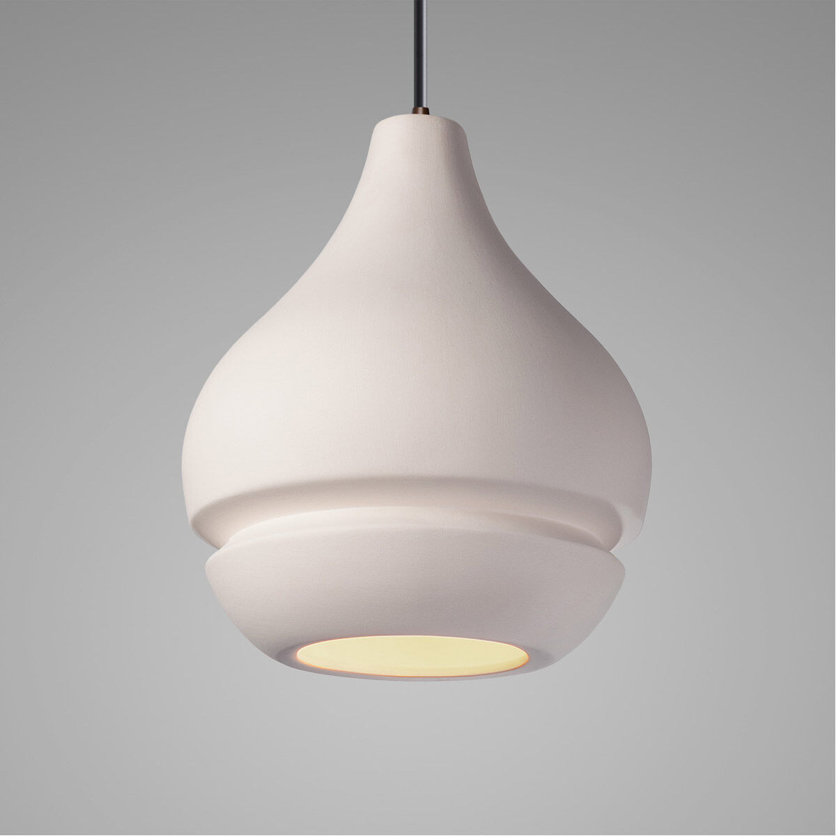 Radiance 1 Light 8 inch Matte Black Pendant Ceiling Light