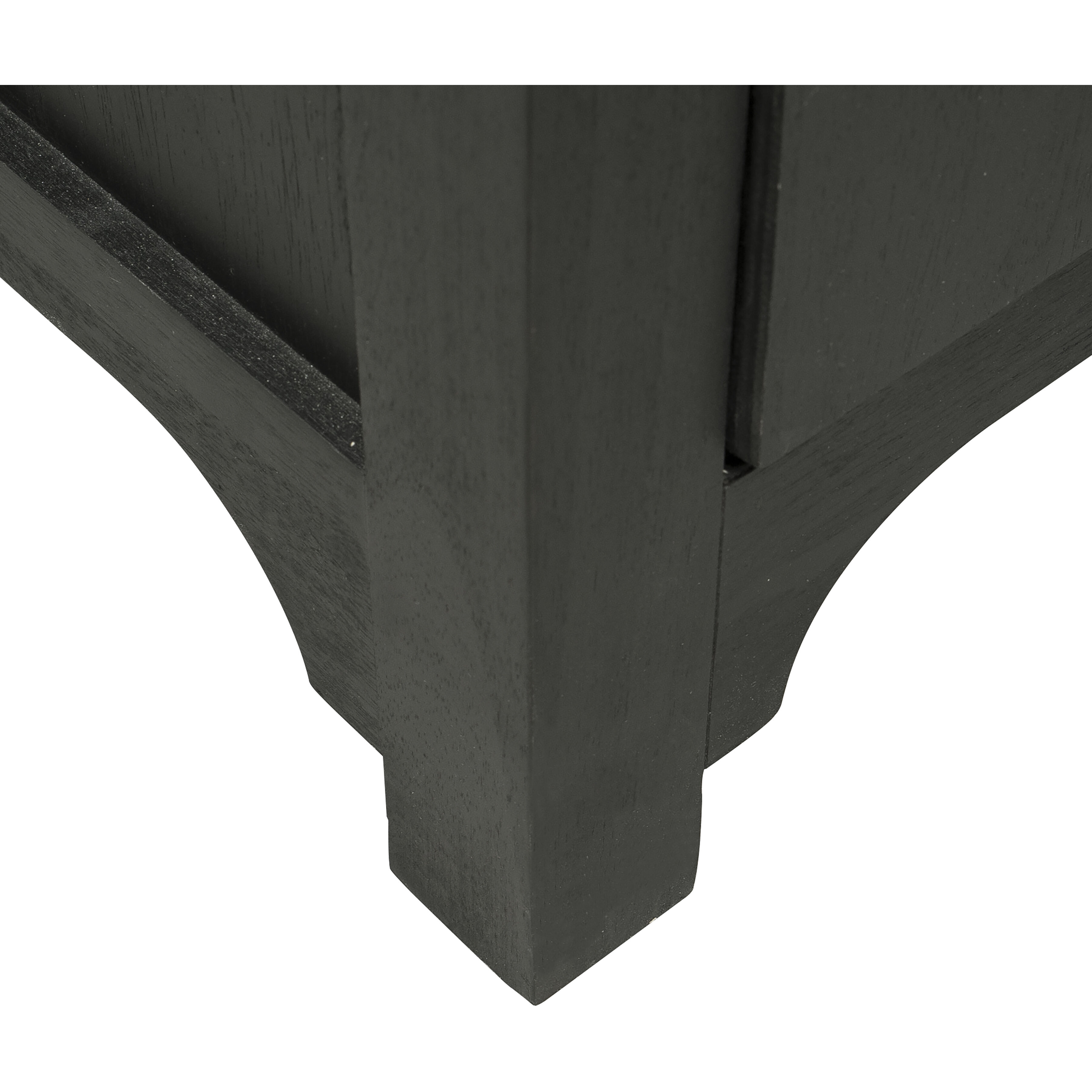 Conrad Kettle Black with Brass Chest