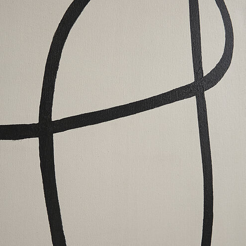 Moreau White/Black Canvas Art, 2 Piece