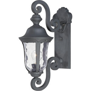 Ardmore 1 Light 20 inch Coal Outdoor Wall Mount in Black, Great Outdoors