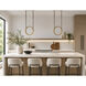 Tether LED 5.5 inch Natural Aged Brass Single Pendant Ceiling Light
