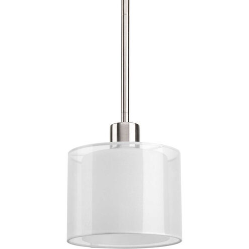 Invite 1 Light 7 inch Brushed Nickel Mini-Pendant Ceiling Light