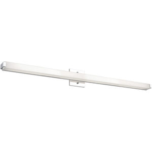 Latitude-Slim LED 36.75 inch Chrome Bath Vanity Wall Light