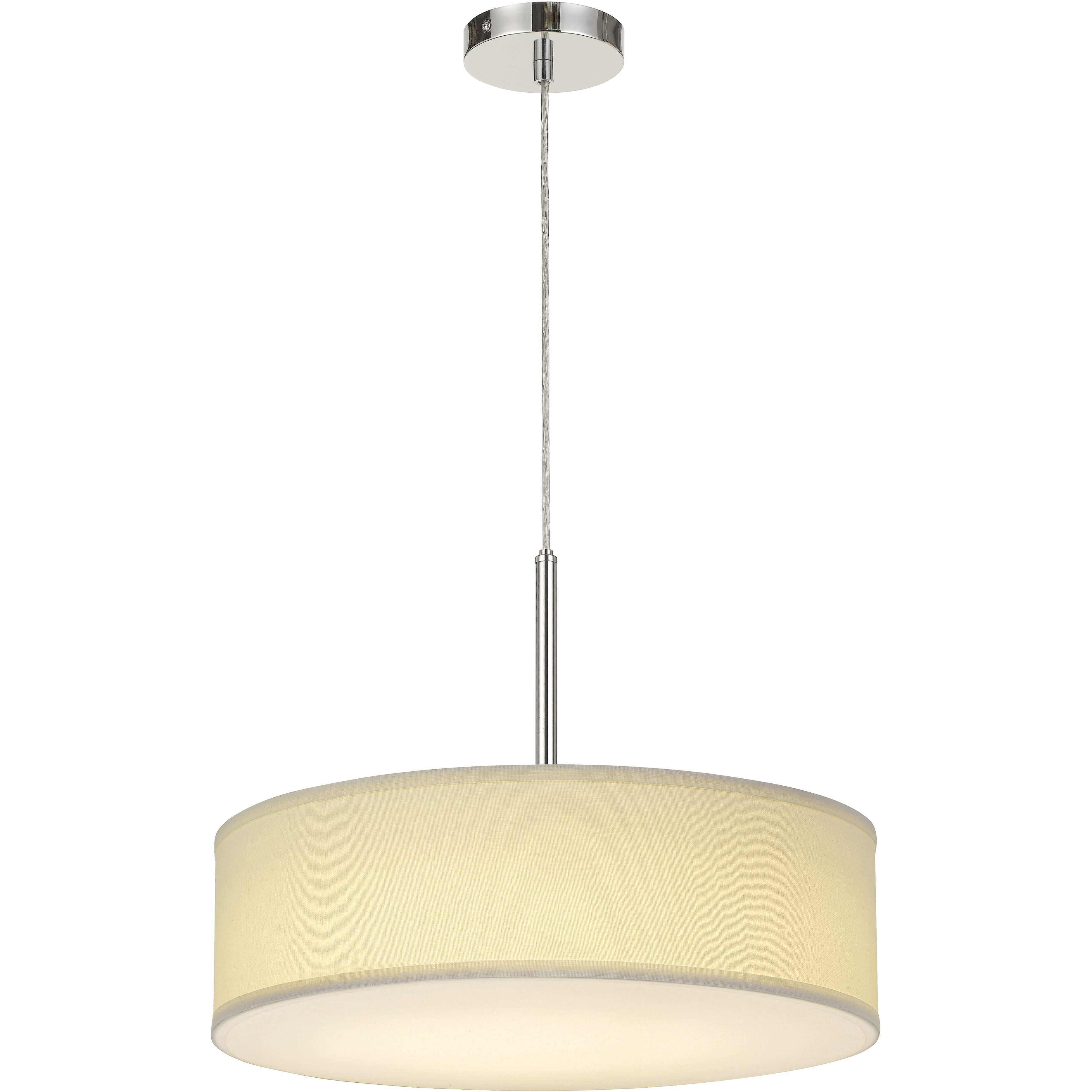 CAL LED 5 inch Off White Pendant Ceiling Light