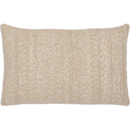 Willa 22 inch Oatmeal Pillow Kit in 14 x 22, Lumbar