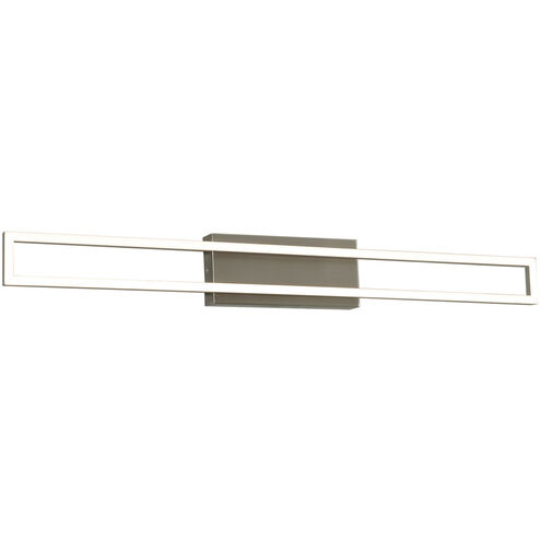 Zola LED 35 inch Satin Nickel Vanity Light Wall Light