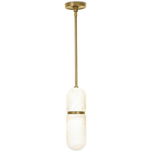 Regina Andrew Salon LED 4.25 inch Natural Brass Pendant Ceiling Light 16-1386NB - Open Box