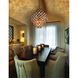 Tiara 32.25 inch Vienna Bronze Pendant Ceiling Light in 39.00
