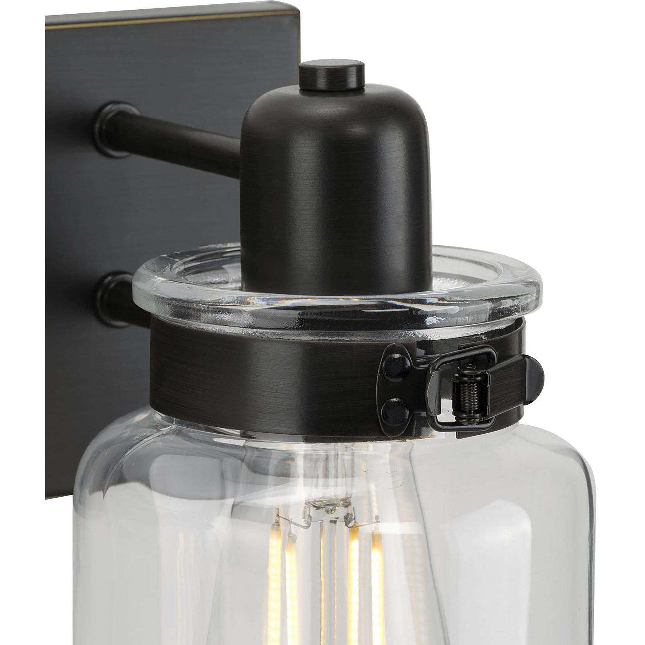 Calhoun 3 Light 22 inch Antique Bronze Bath Vanity Wall Light